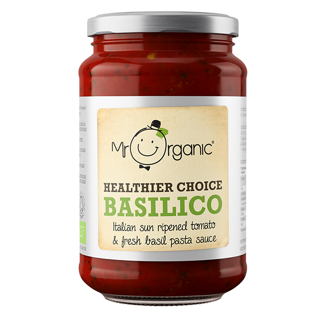 Mr Organic Healthier Choice Pasta Sauce - Basilico 350g