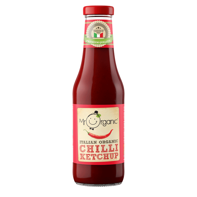 Mr Organic Italian Organic Chilli Ketchup (480g)