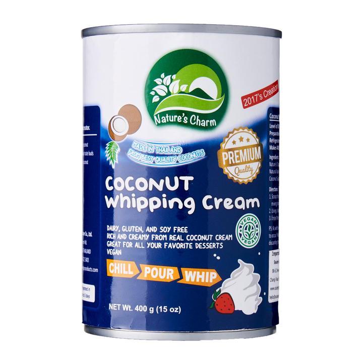 Nature's Charm Coconut Whipping Cream (400ml)