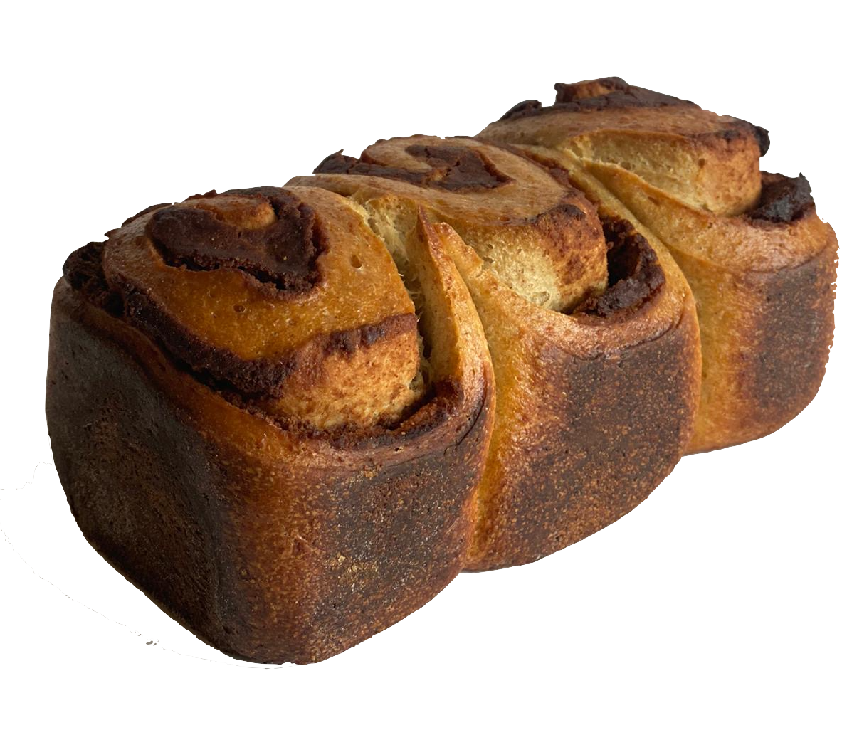 Organic Rye Cinnamon Roll Bread with Almond Butter Icing (Sprouted & Vegan)