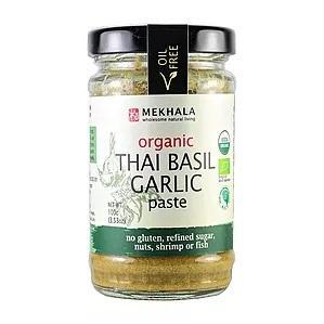 Mekhala Organic Vegan Thai Basil Garlic Paste 100g