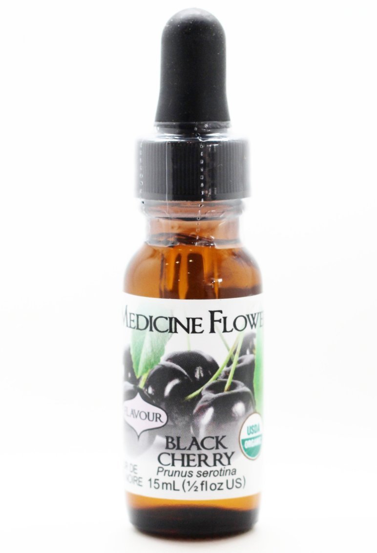 Medicine Flower - Organic Black Cherry Flavor Extract (15ml)