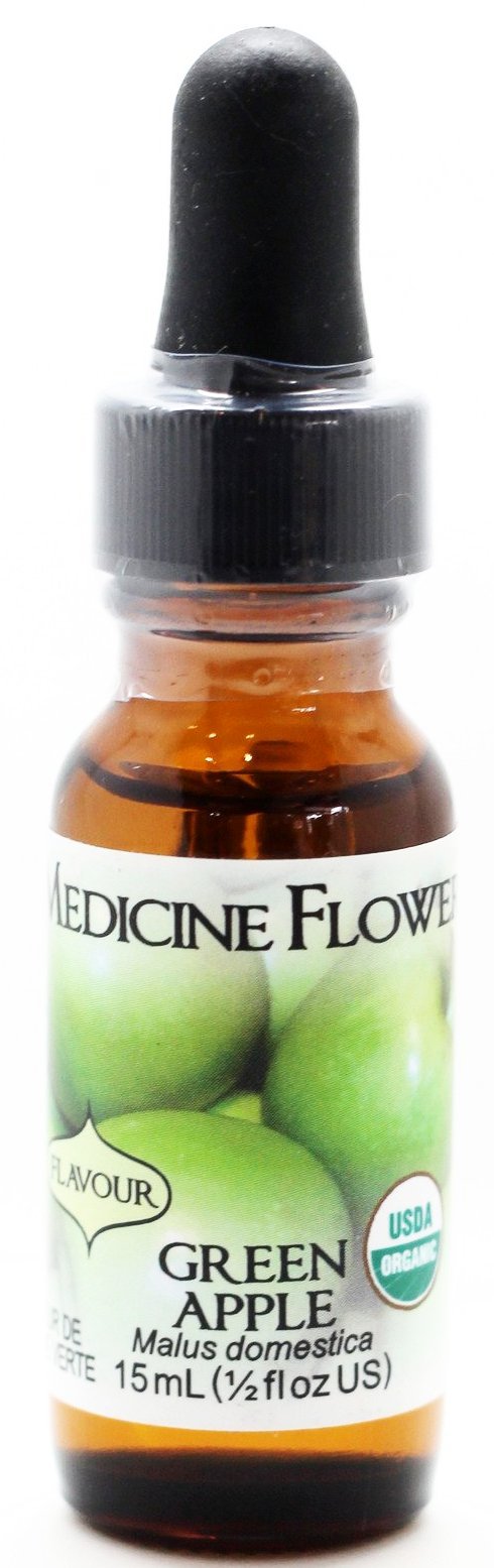 Medicine Flower - Organic Green Apple Flavor Extract (15ml)