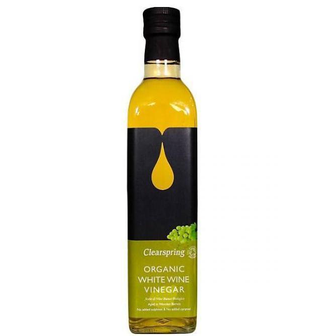 Clearspring - Organic White Wine Vinegar - 500ml