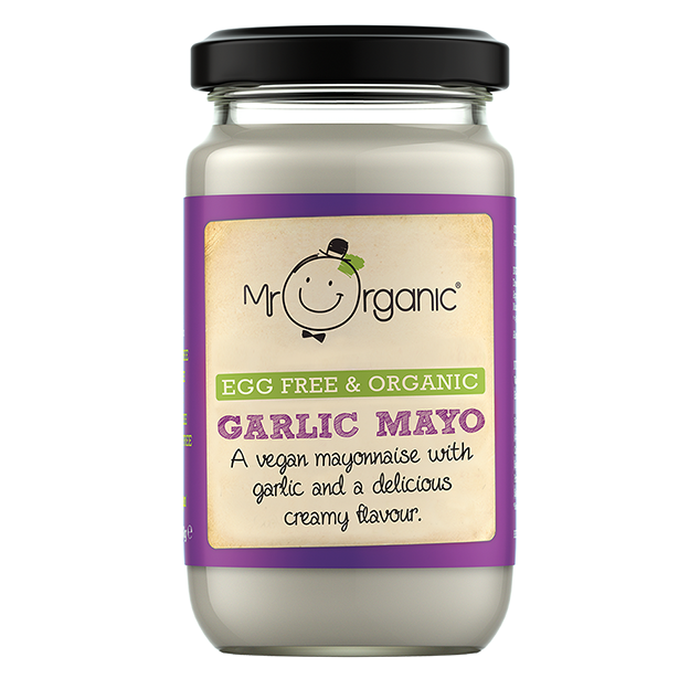 Mr Organic Egg free & Organic Mayo - Garlic 180g