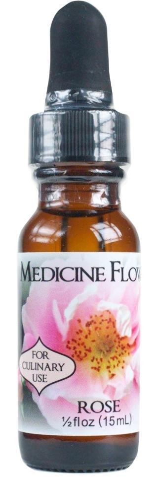 Medicine Flower - Organic Bulgarian Rose Flavor Extract (15ml)
