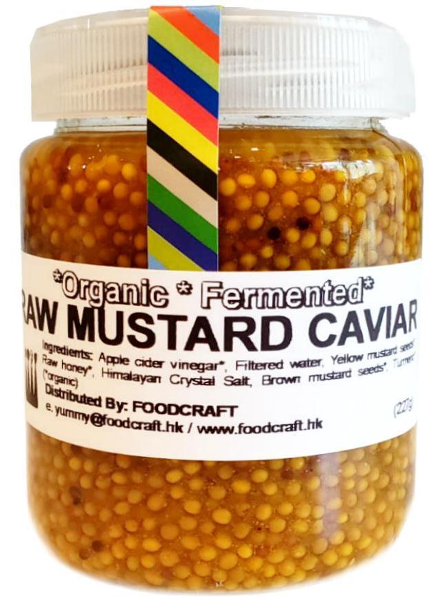 Raw Fermented Mustard Caviar (227g)