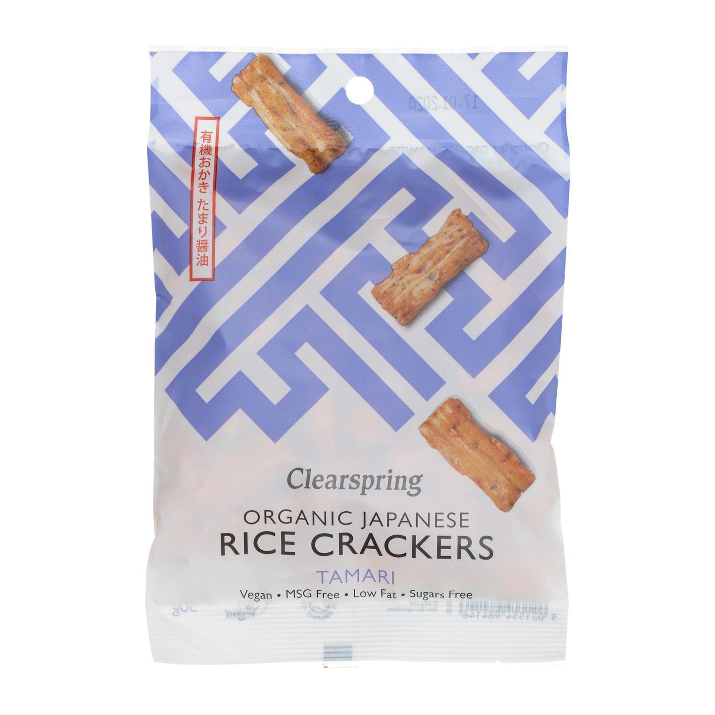 Clearspring -Organic Japanese Rice Crackers - Tamari (50g)