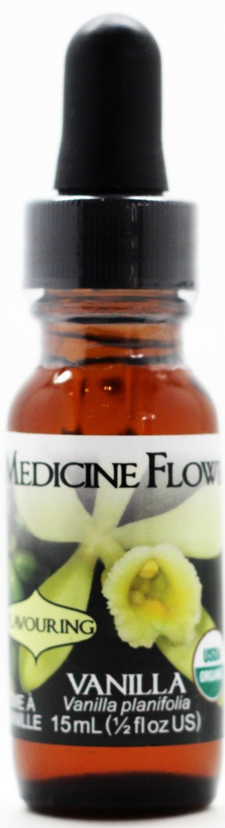 Medicine Flower - Organic Vanilla Flavor Extract (15ml / 30ml)