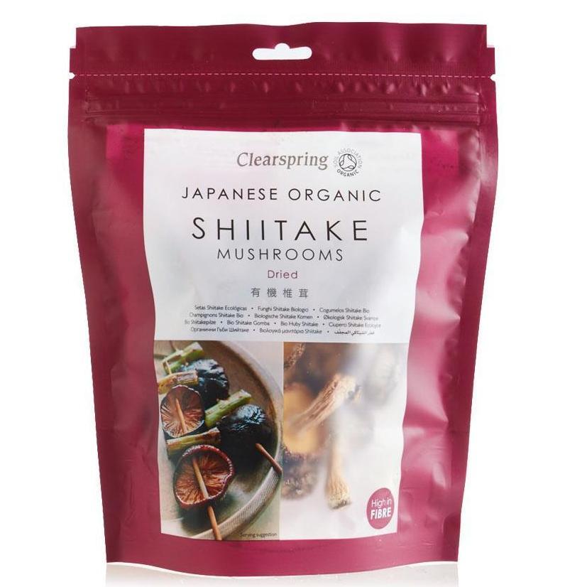 Clearspring - Organic Dried Japanese Shiitake Mushrooms (40g)