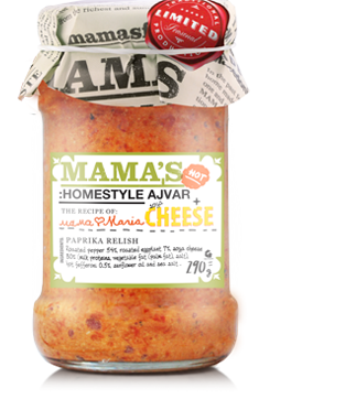Mama's: Home Style Ajvar with Hot Soya Cheese (290g)