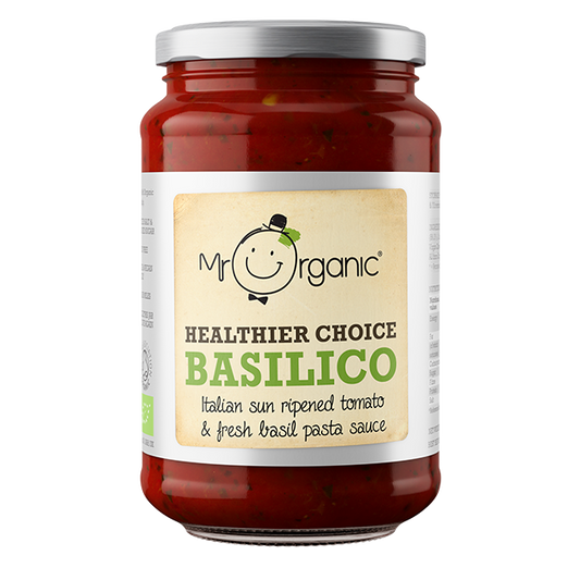 Mr Organic Healthier Choice Pasta Sauce - Basilico 350g