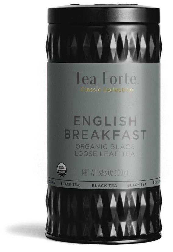 Tea Forte - English Breakfast Loose Leaf Tea Canister for Kombucha
