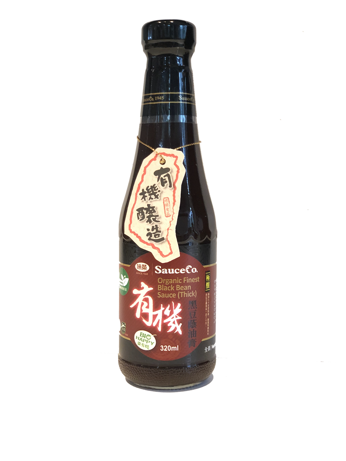 Wei Jung Organic Finest Black Bean Sauce - Thick (420ml)