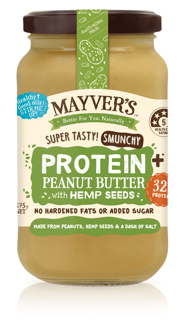 Mayver's Protein+ with Hemp Seeds Peanut Butter