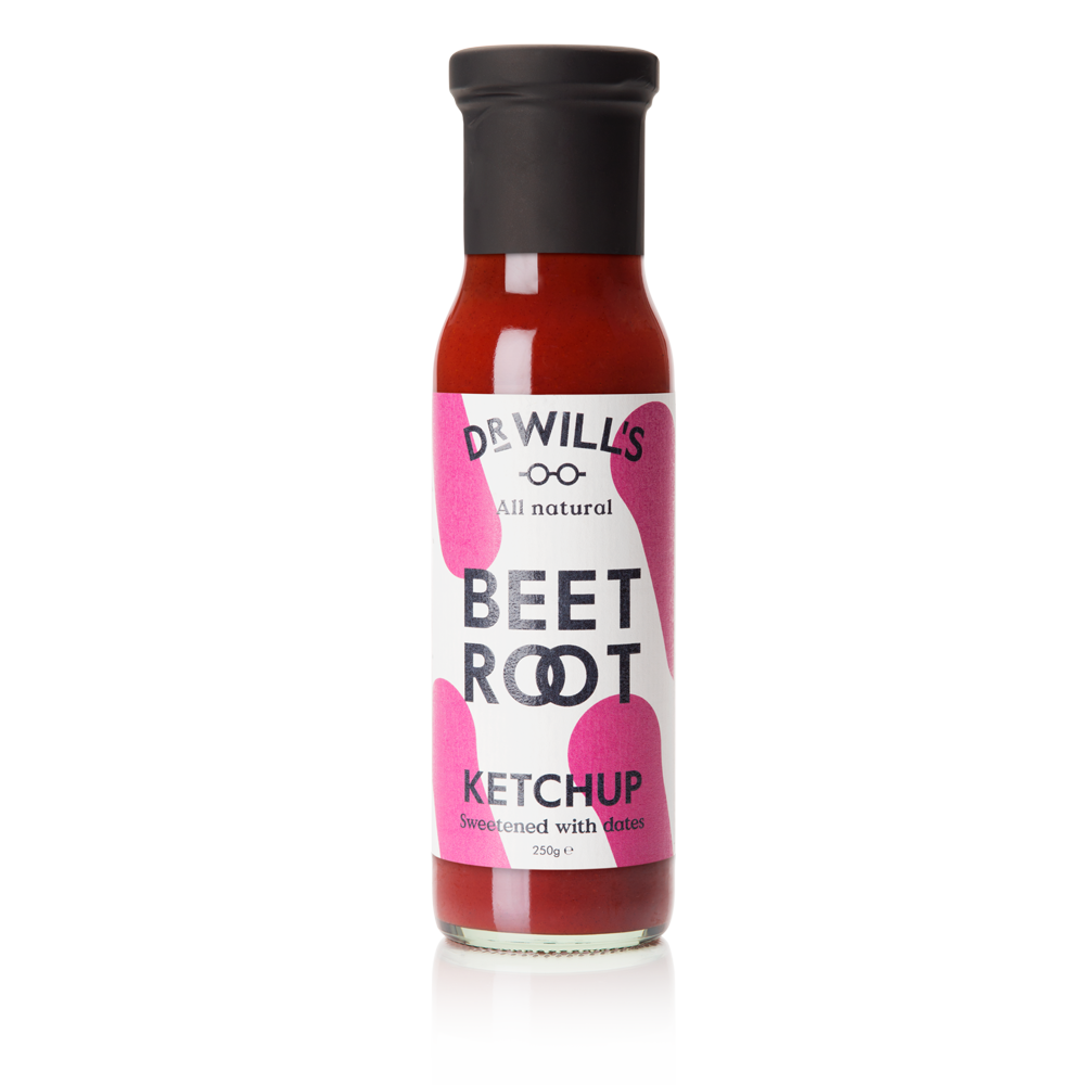 Dr Will's All Natural Beetroot Ketchup (250g)