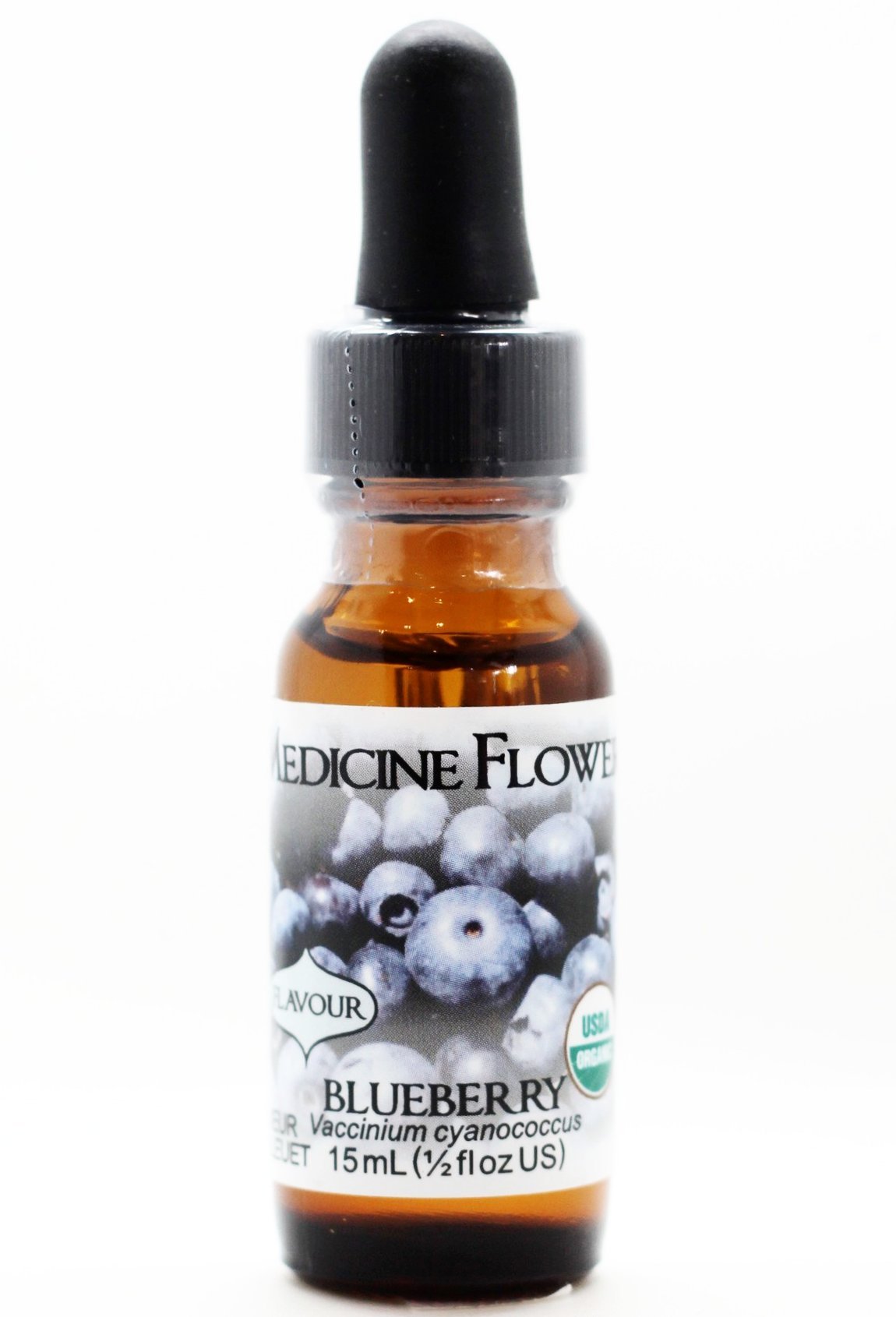 Medicine Flower - Organic Blueberry Flavor Extract (15ml)