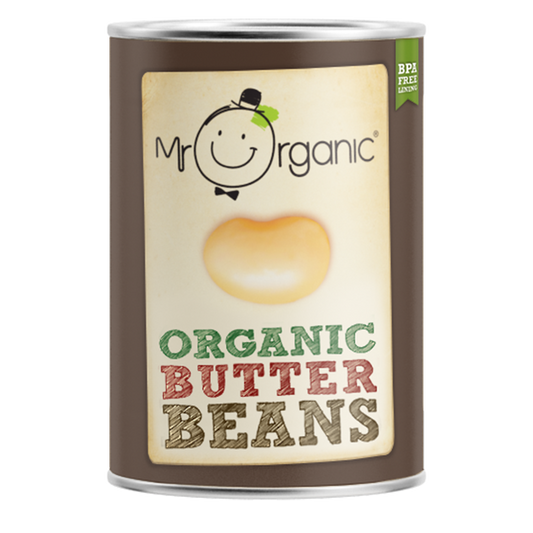 Mr Organic Organic Butter Beans (400g)