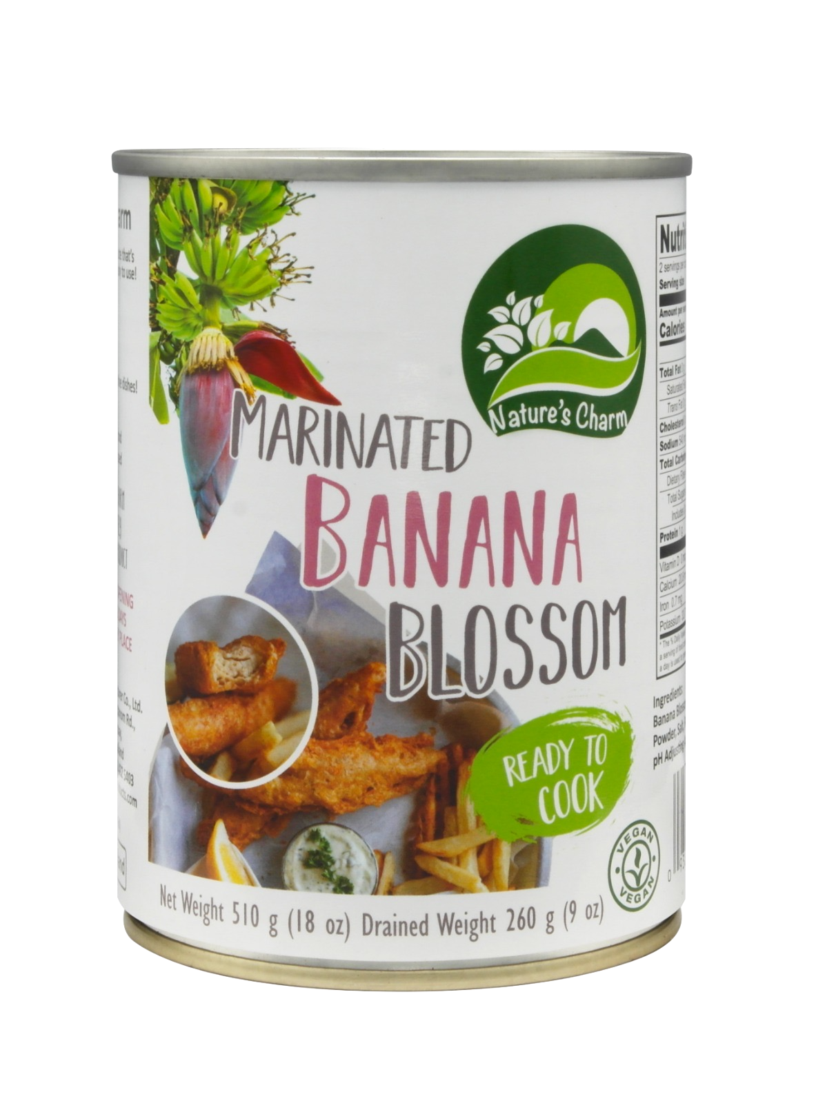 Nature's Charm Marinated Banana Blossom (510g)