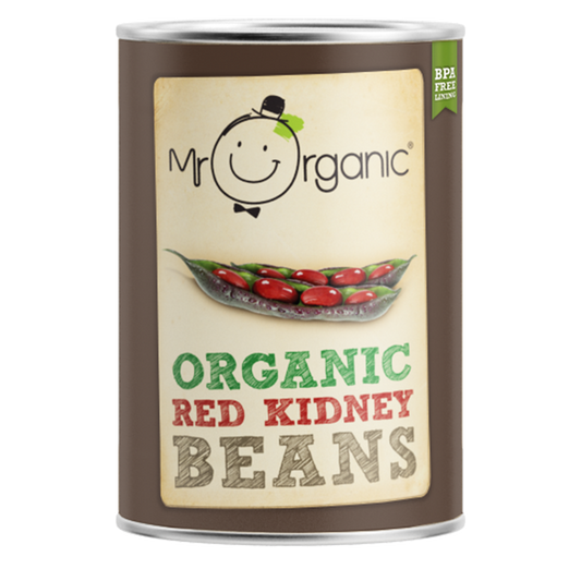 Mr Organic Organic Beans & Pulses - Red Kidney beans 400g