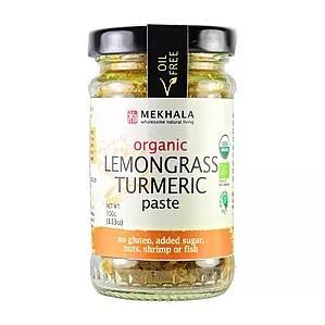 Mekhala Organic Vegan Lemongrass Turmeric Paste 100g