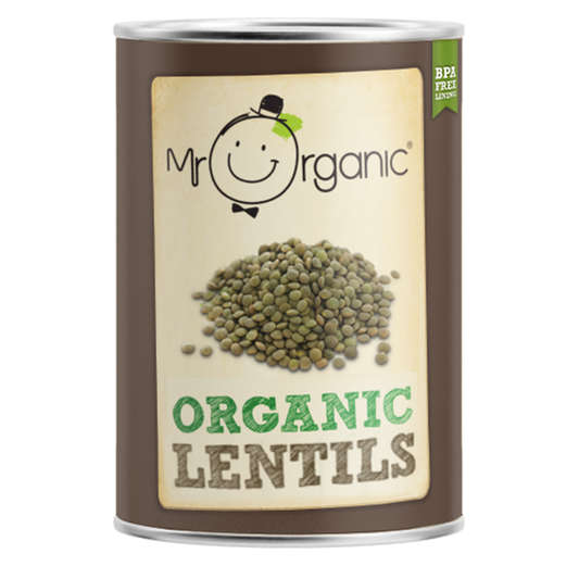 Mr Organic Organic Beans & Pulses - Lentils 400g