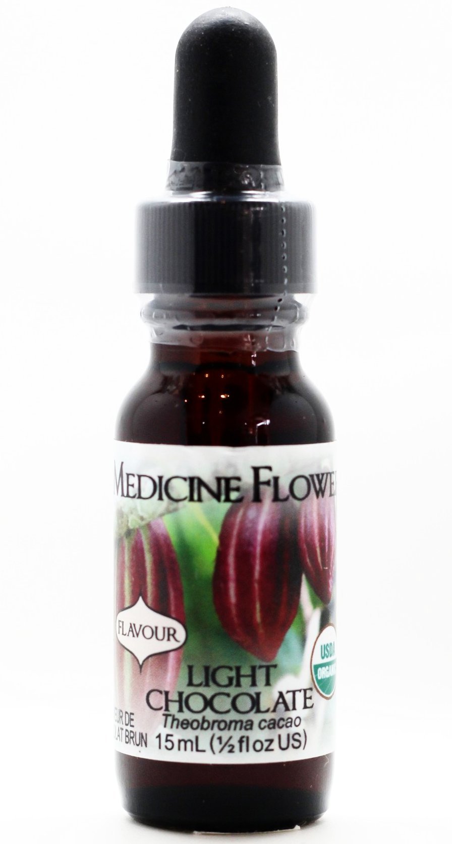 Medicine Flower - Organic Chocolate Light Flavor Extract (15ml)