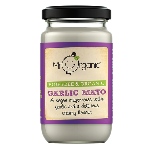 Mr Organic Egg free & Organic Mayo - Garlic 180g