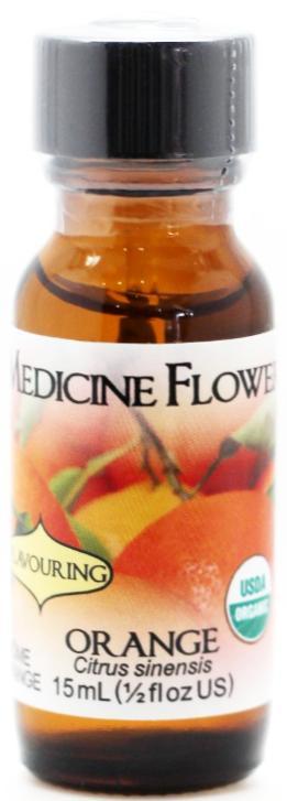 Medicine Flower - Organic Orange Flavor Extract (15ml)