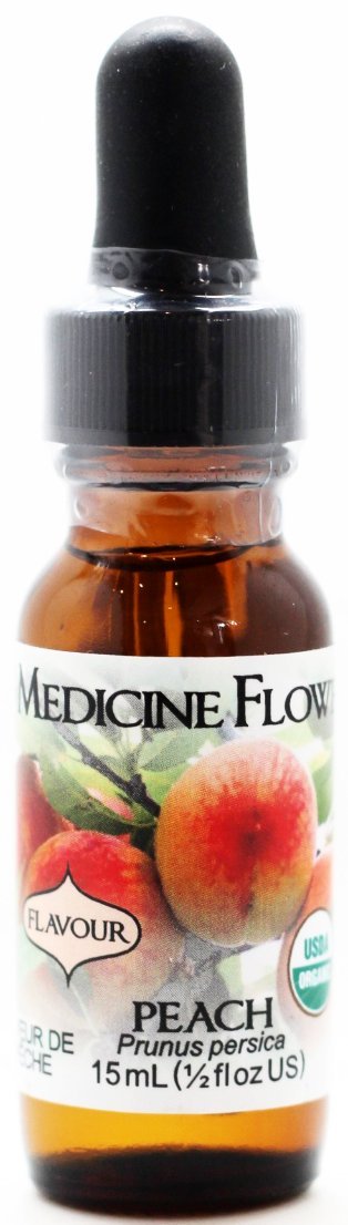 Medicine Flower - Organic Peach Flavor Extract (15ml)