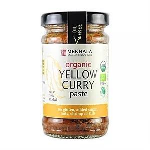 Mekhala Organic Vegan Thai Yellow Curry Paste 100g